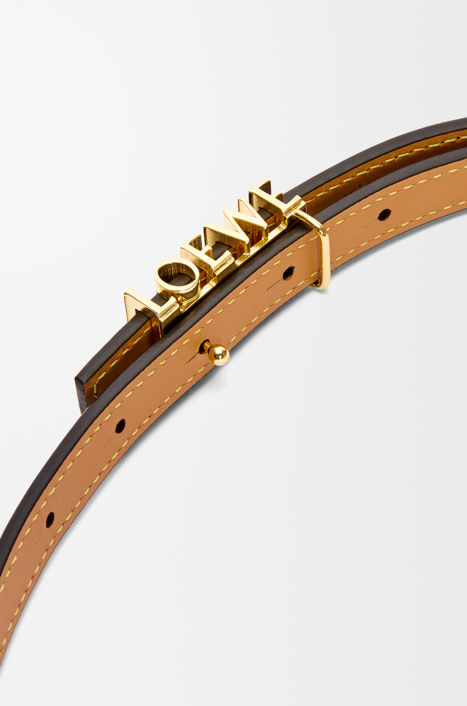 LOEWE graphic belt in classic calfskin - 3