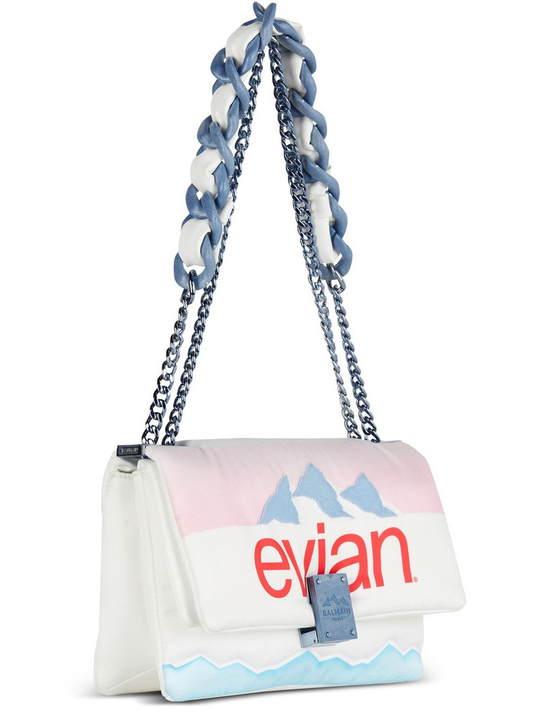 Balmain BALMAIN x EVIAN 1945 Soft small bag outlook
