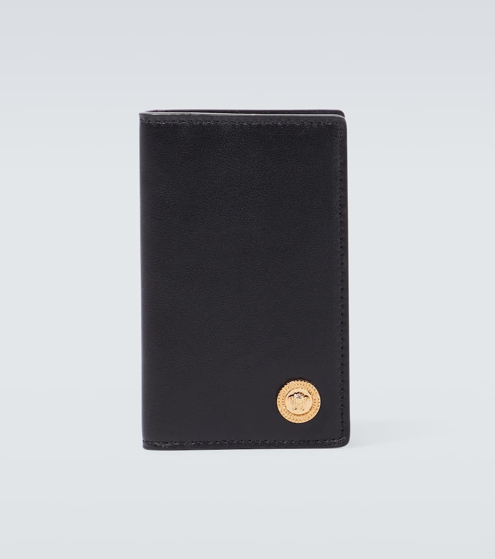 Medusa Biggie leather cardholder - 1