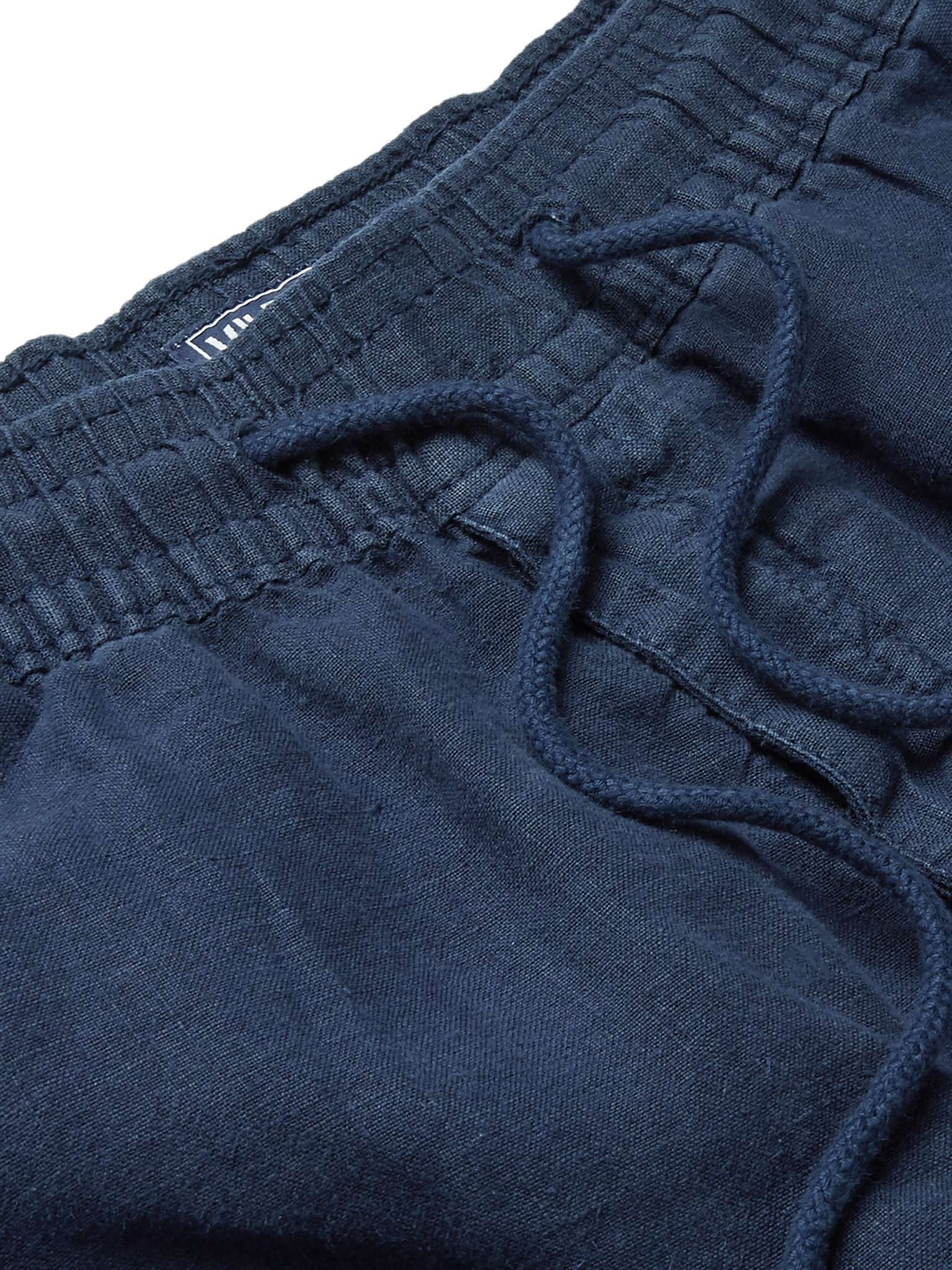 Baie Linen Drawstring Cargo Shorts - 3