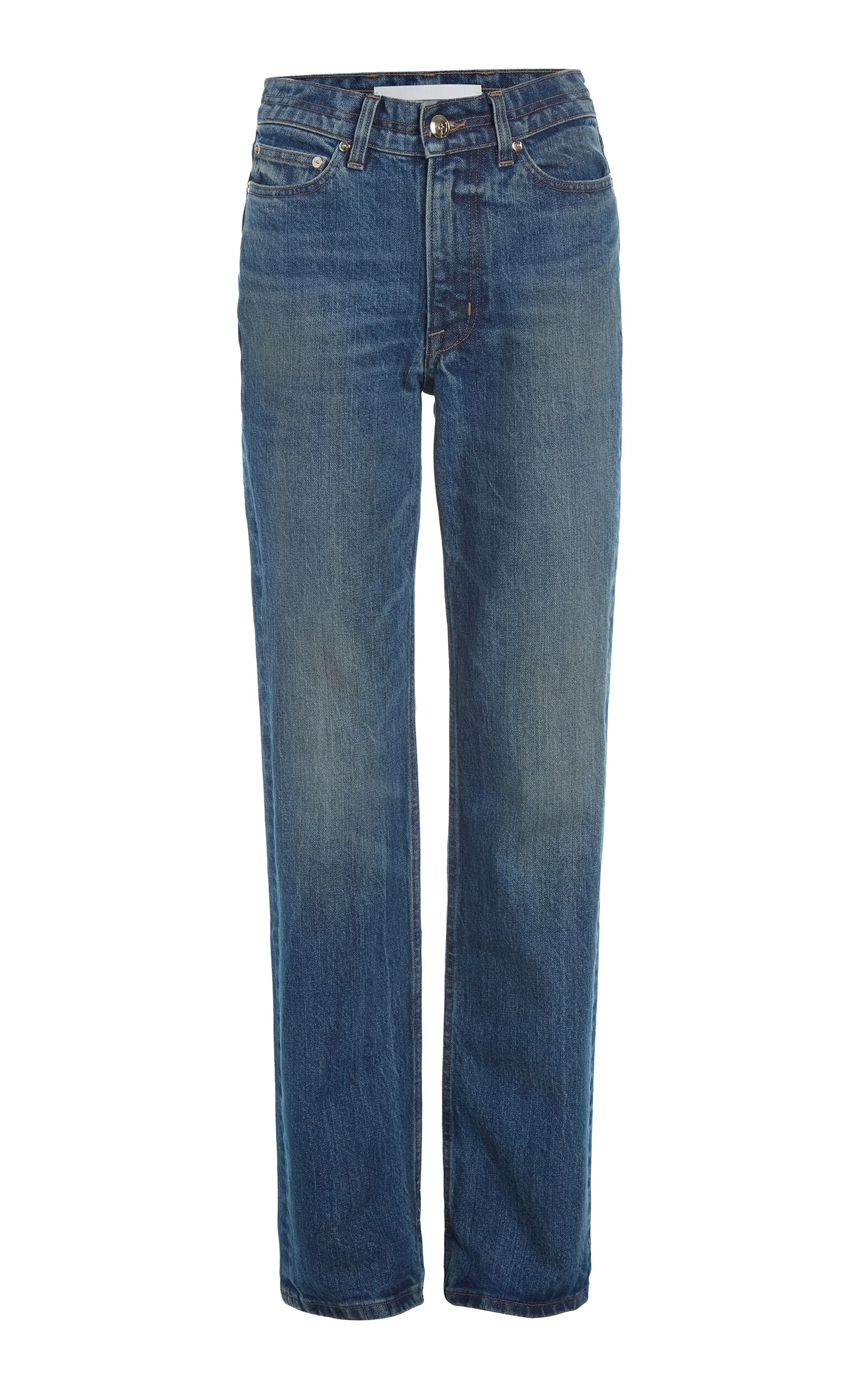 The Cecile Cotton-Blend Jeans medium wash - 1
