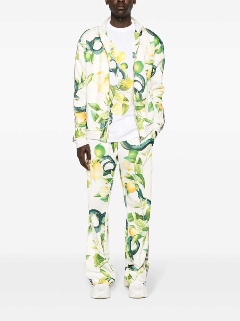Roberto Cavalli lemon-print bomber jacket outlook