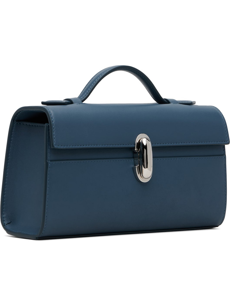 SAVETTE Blue Symmetry Pochette Bag outlook