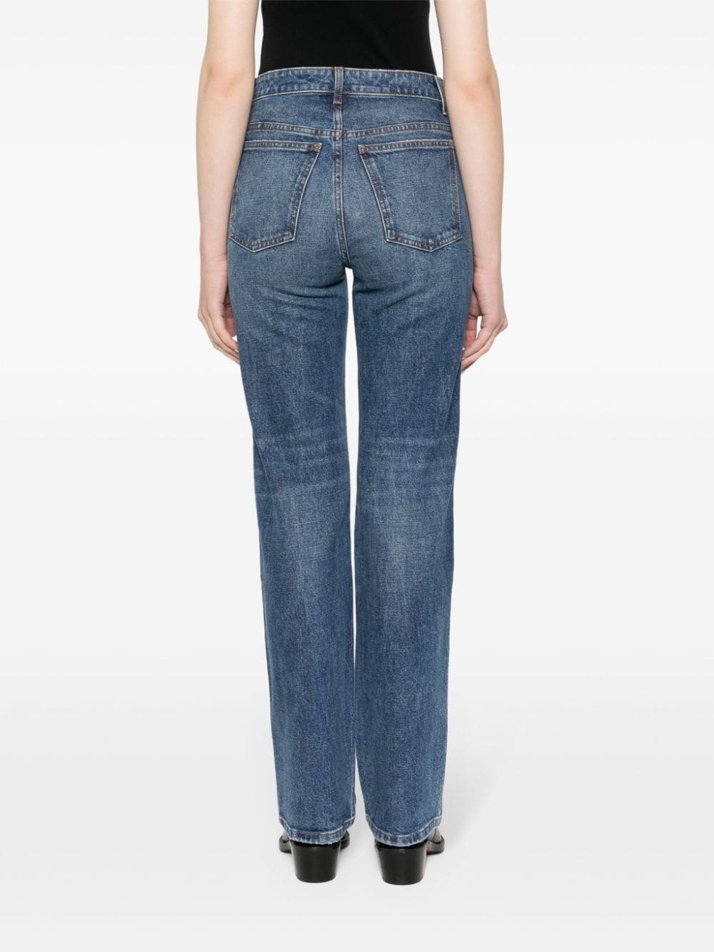 The Danielle high-rise slim jeans - 4