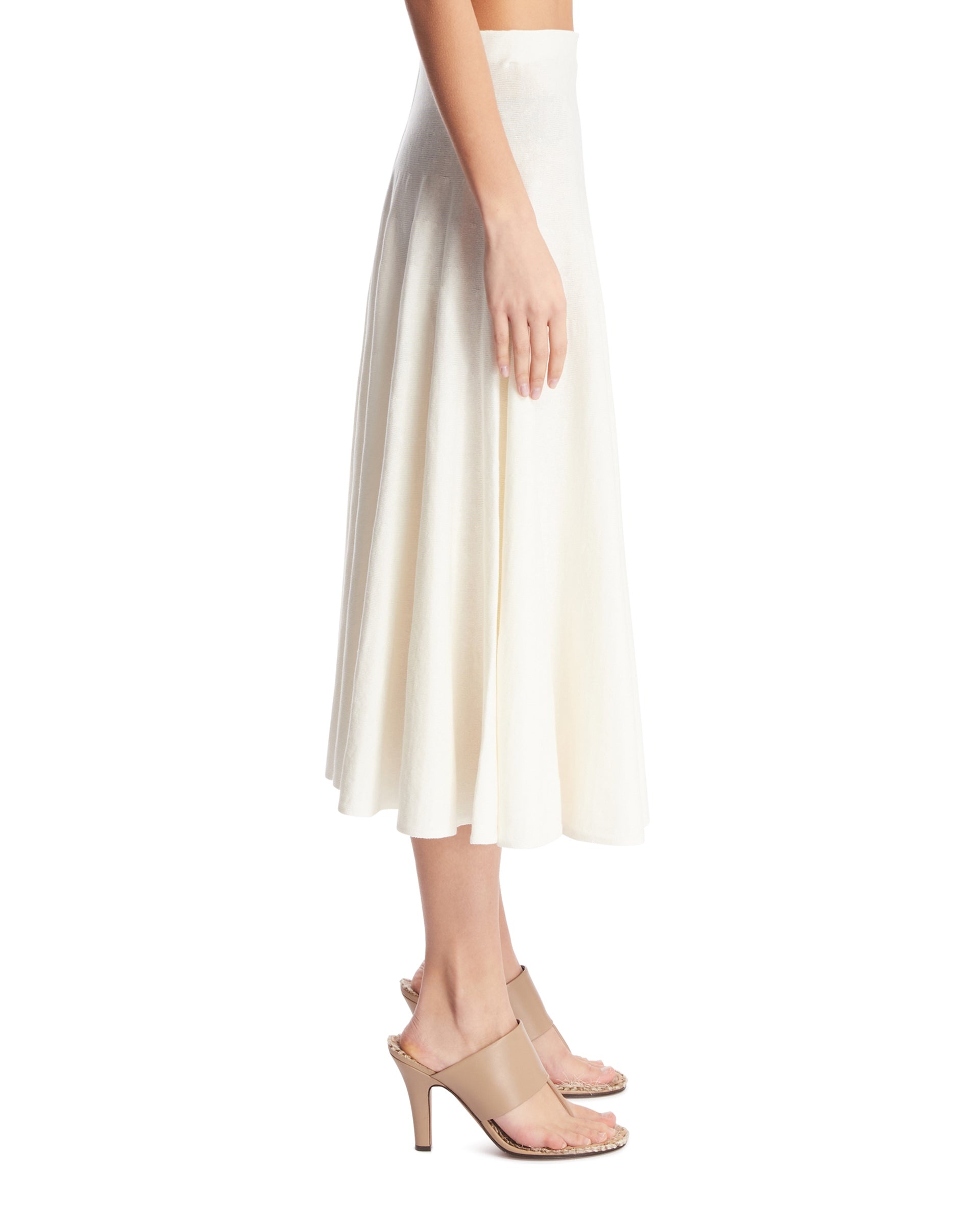 White Jaliah Skirt - 5