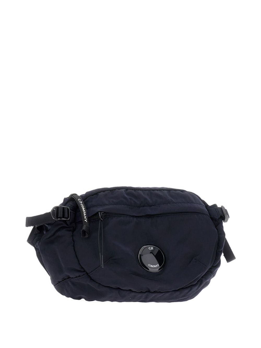 Lens-detail zip belt bag - 3