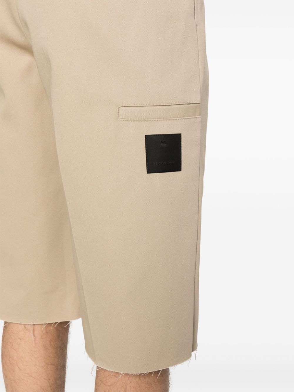 overlapping bermuda shorts - 5
