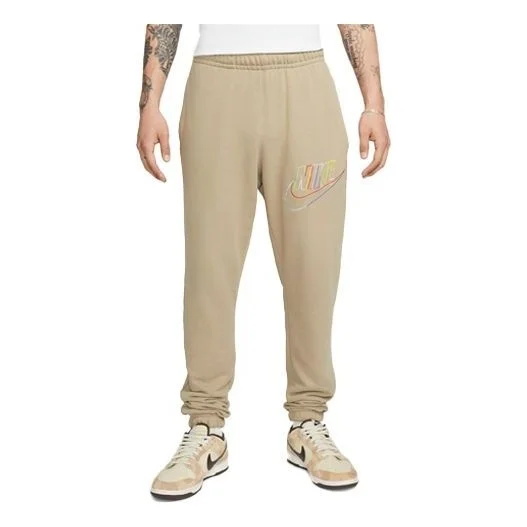 Nike Club Fleece French Terry Pants 'Khaki' DX0800-247 - 1