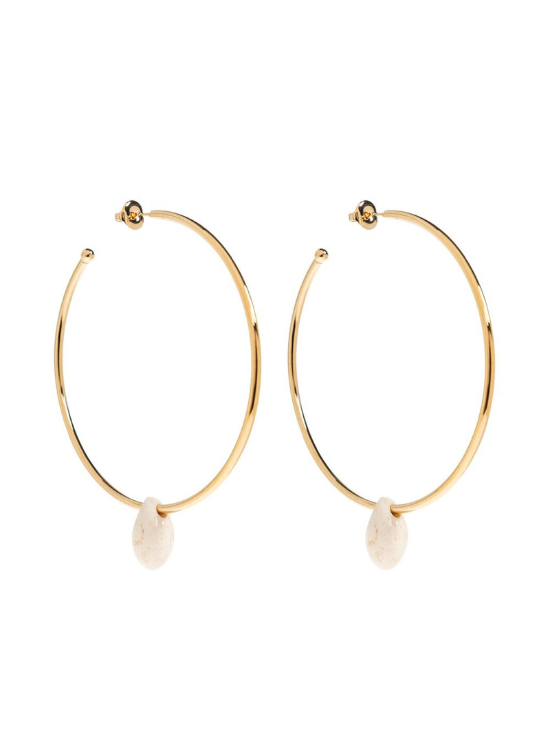 pendant hoop earrings 1
