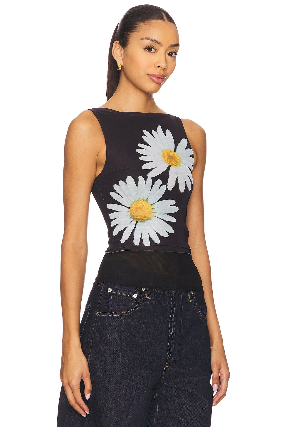 Daisy Layered Mesh Top - 2