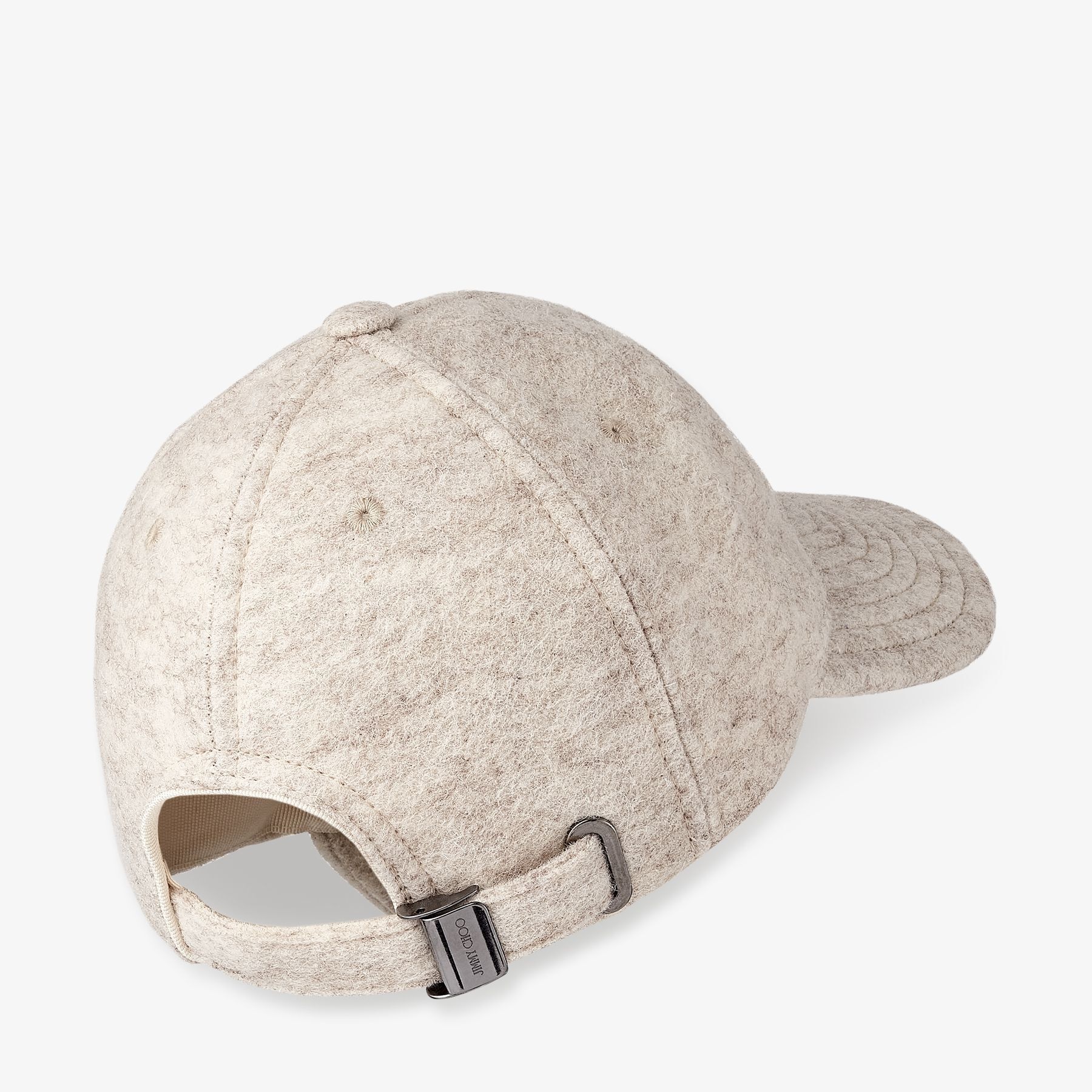 Paxy
Latte Cotton Baseball Cap with Recycled Wool JC Logo Boucle - 2