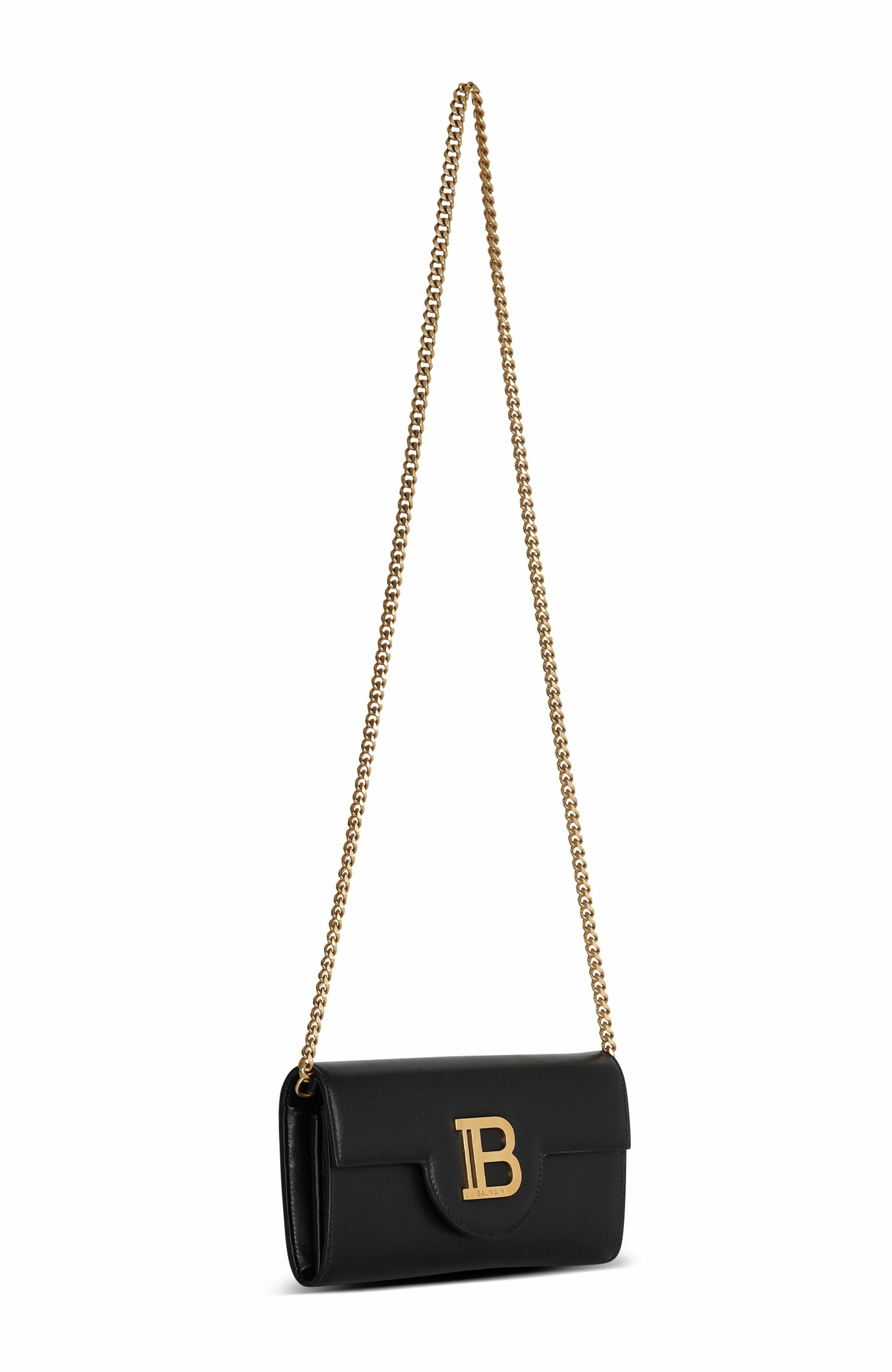 Balmain B-Buzz leather wallet in Black at Nordstrom - 3