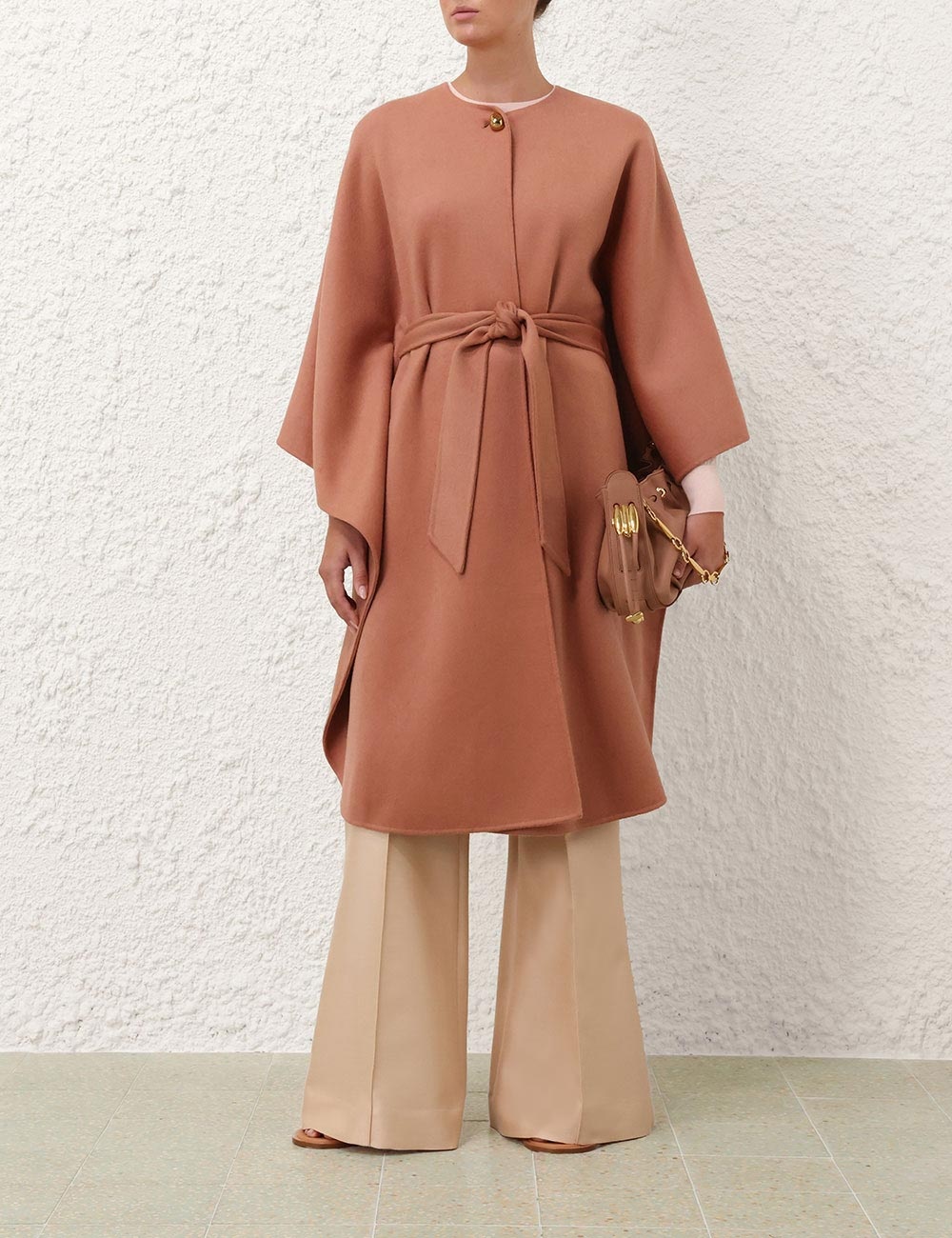 ILLUMINATE BELTED CAPE - 2