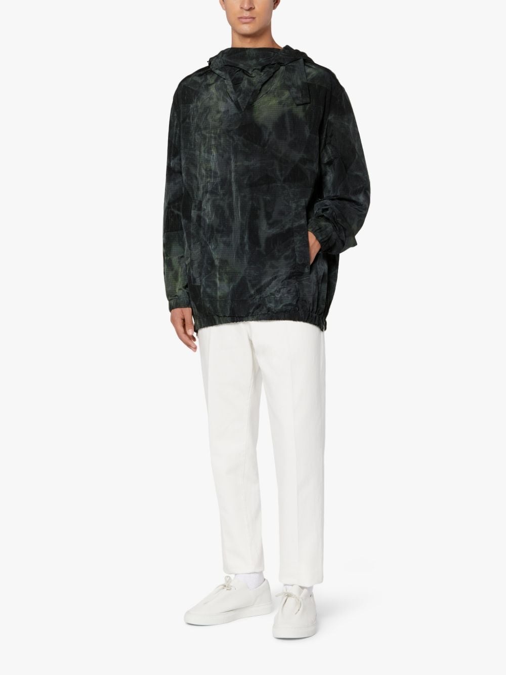 PARIS TIE DYE NYLON SMOCK JACKET | GMM-217 - 4