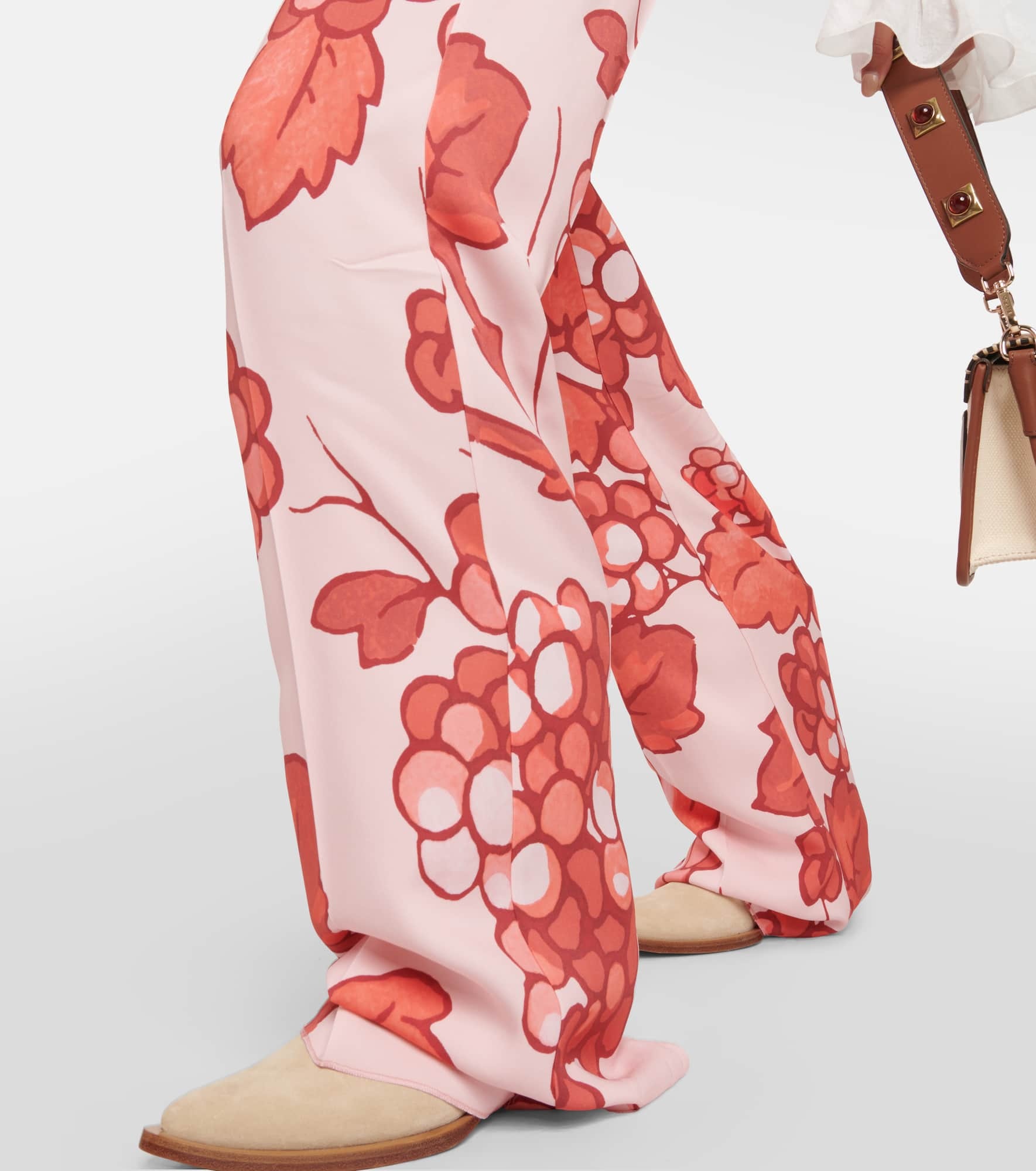 Floral high-rise pants - 5