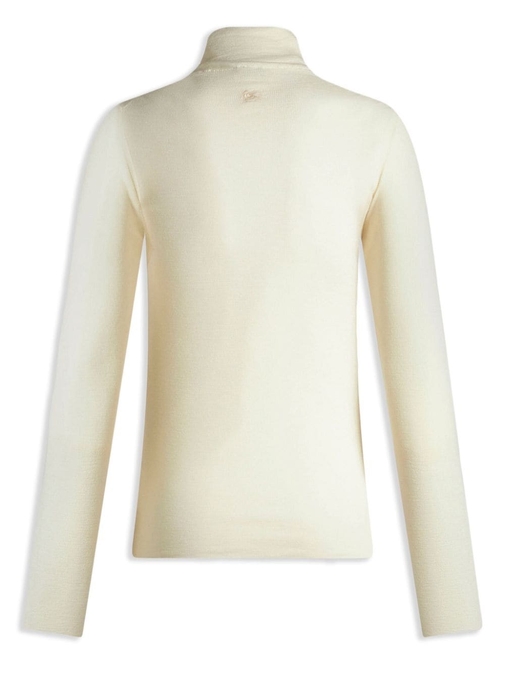 high-neck wool jumper - 6