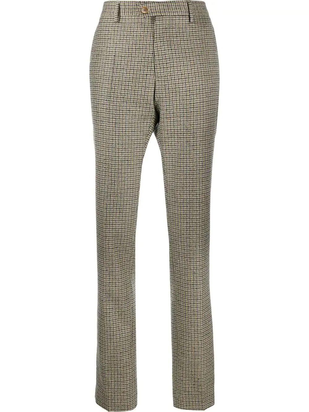 houndstooth-print tailored trousers - 1