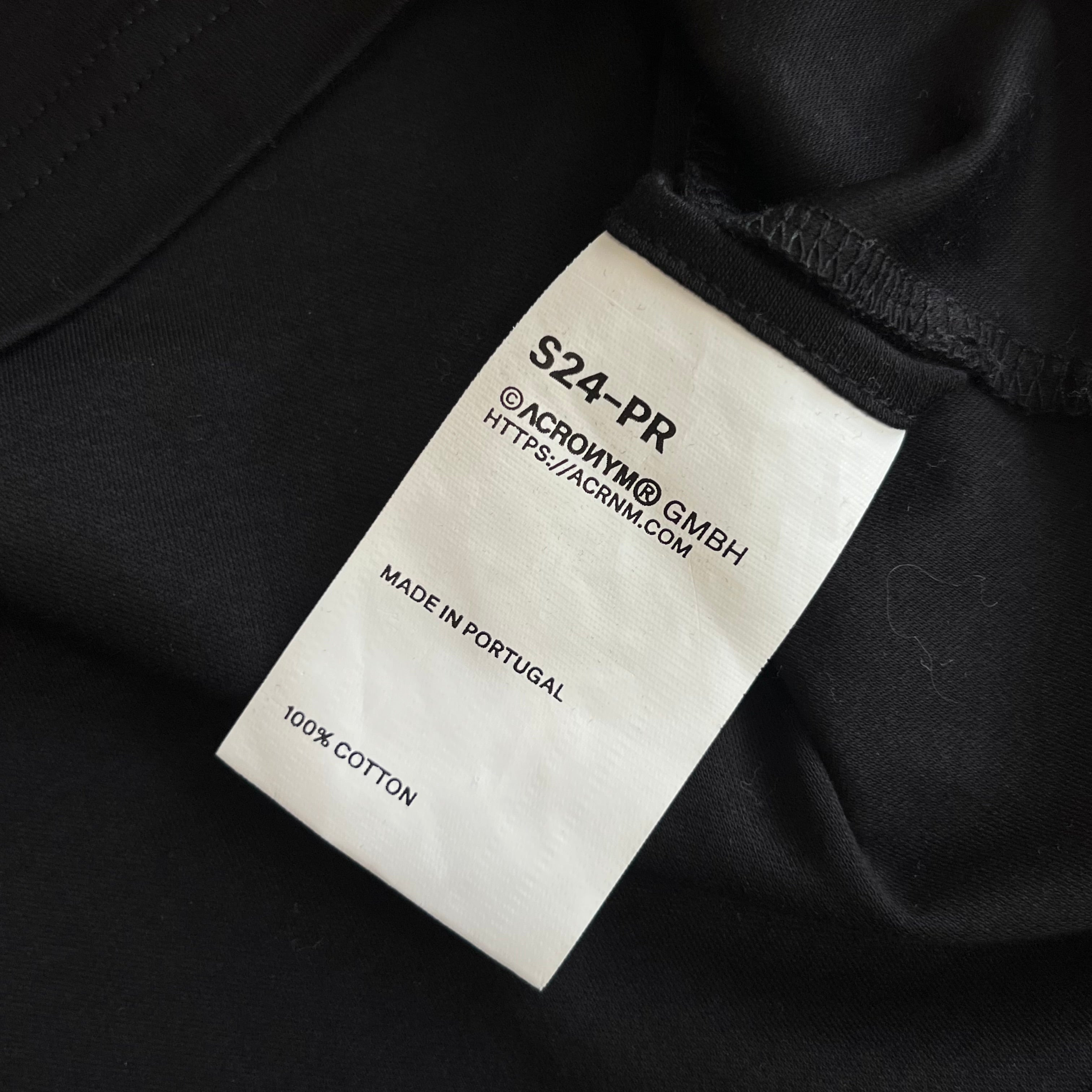 Acronym Graphic T-shirt SZ M - 4