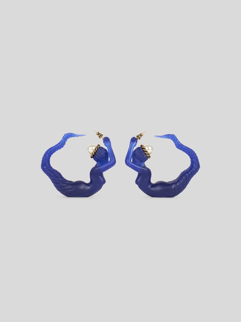 RESIN MERMAID EARRINGS 1