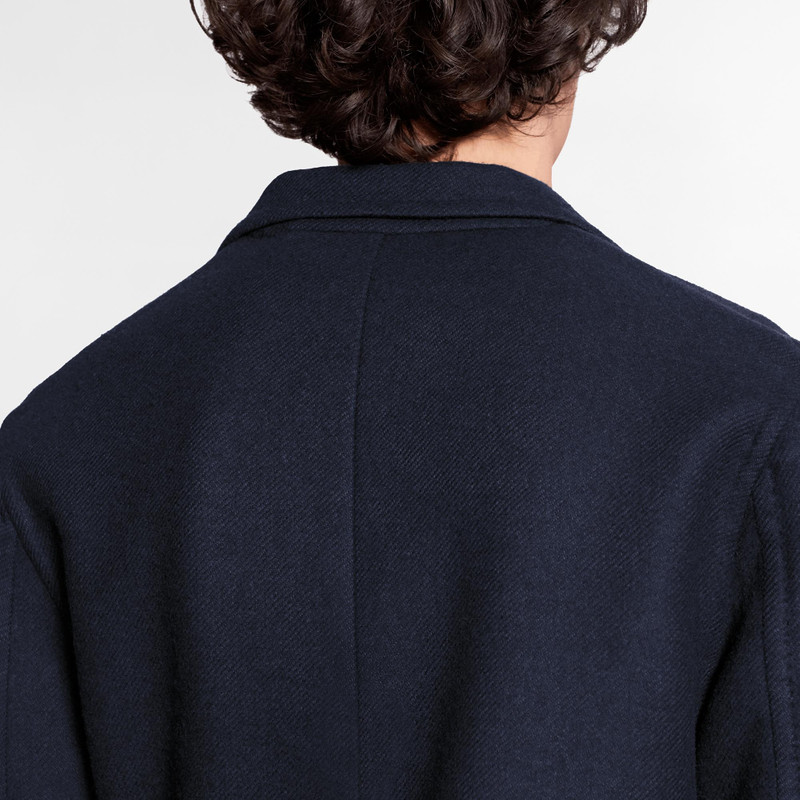 Doubleface Monogram Coat 4