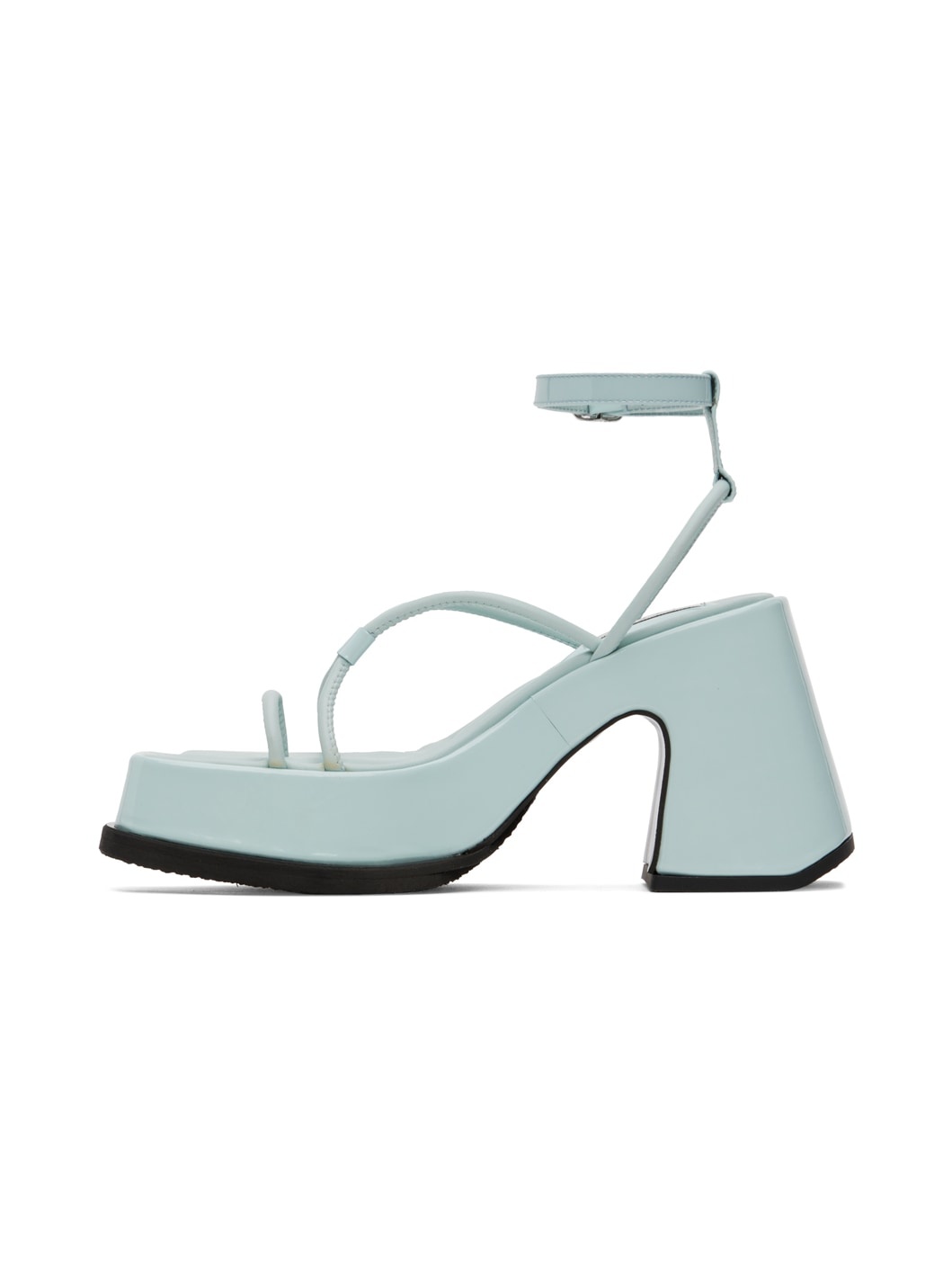 SSENSE Exclusive Blue Olympia Heels - 3