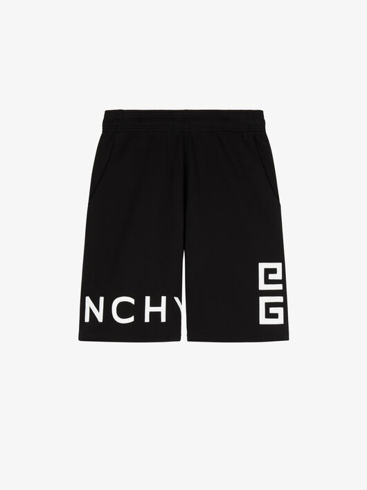 GIVENCHY 4G EMBROIDERED BERMUDA - 4