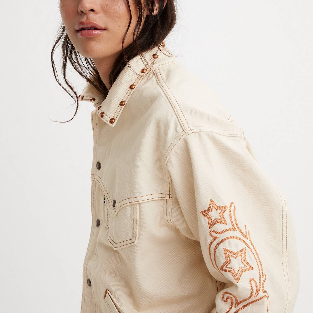 LEVI'S® PRIDE LIBERATION WESTERN TRUCKER JACKET - 6