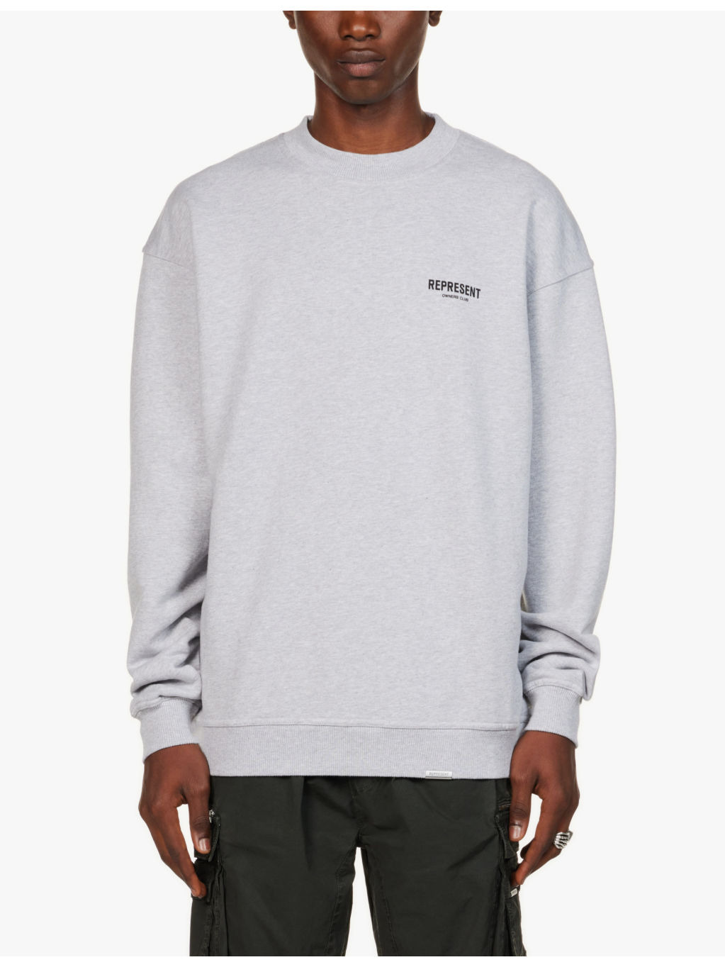Owners' Club graphic-print relaxed-fit cotton-jersey sweatshirt - 3