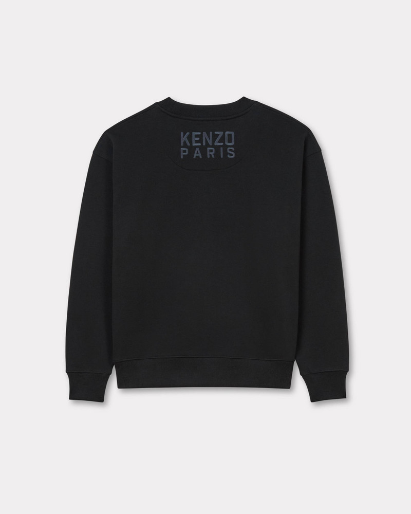 KENZO 'KENZO Happy Tiger' embroidered sweatshirt in cotton outlook