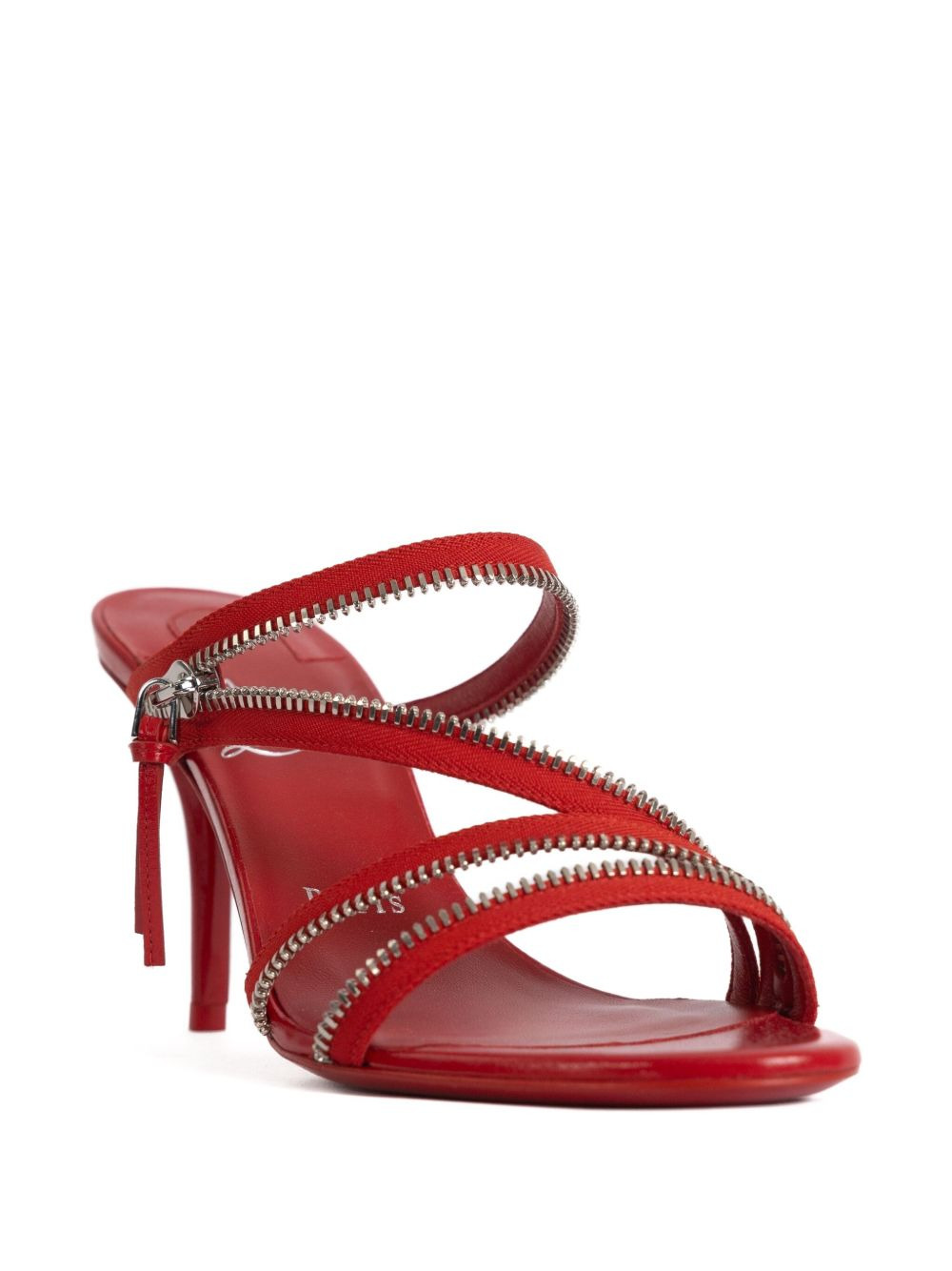 80mm Merylzip stiletto sandals - 2