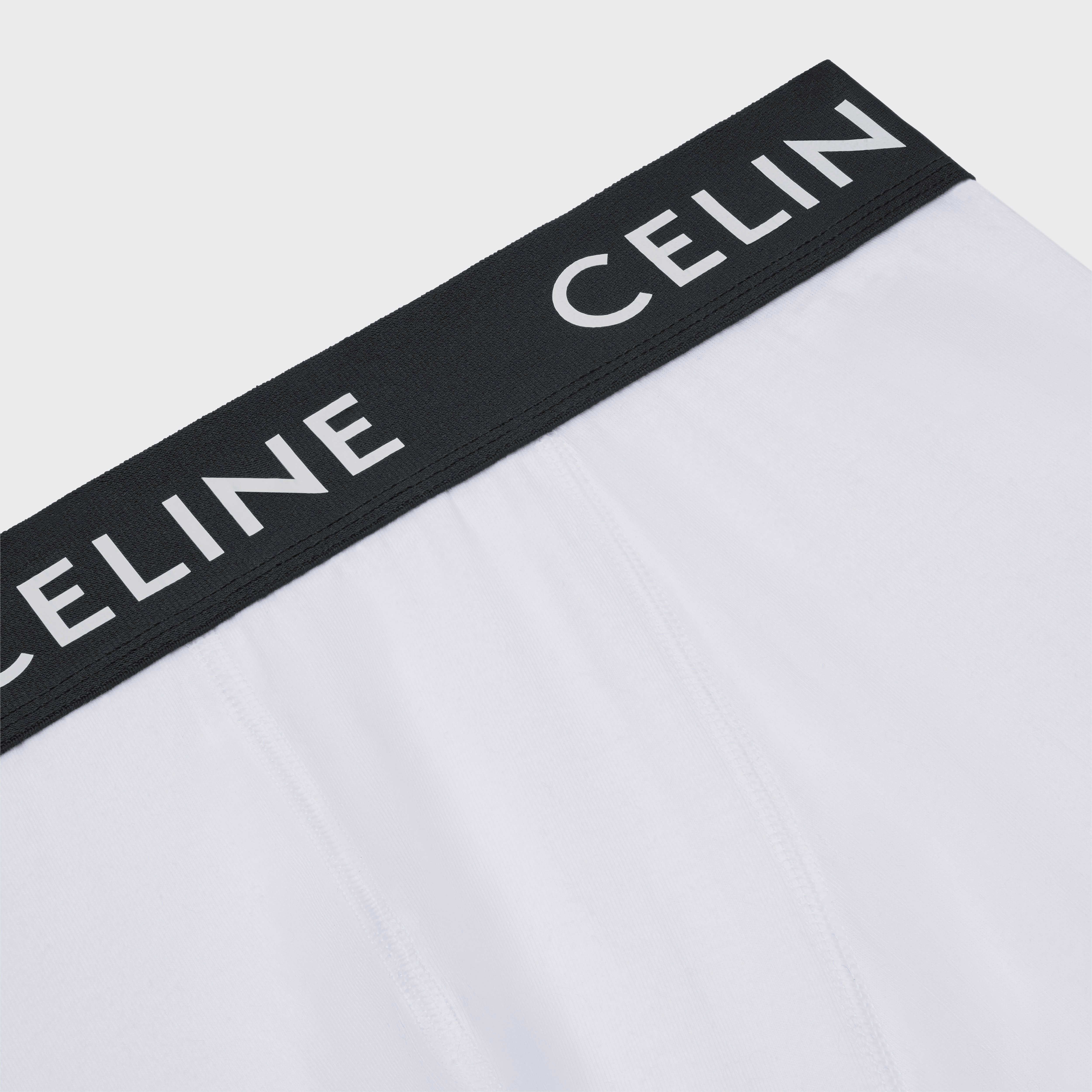 CELINE CELINE BOXERS IN COTTON JERSEY