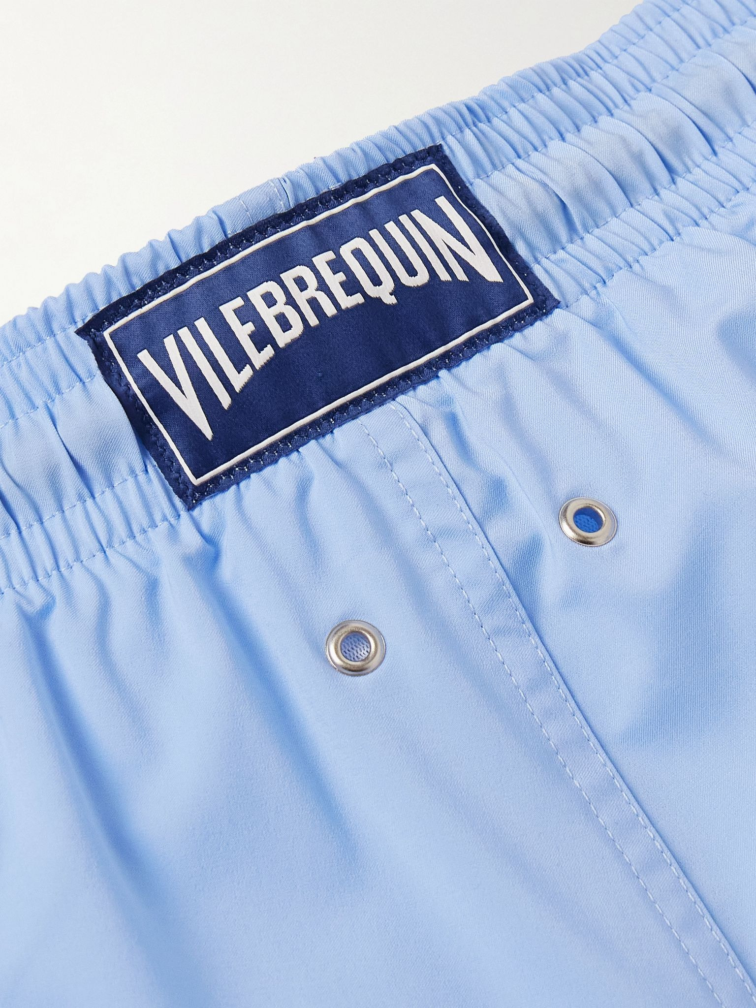 Slim-Fit Short-Length Swim Shorts Sky blue - 4