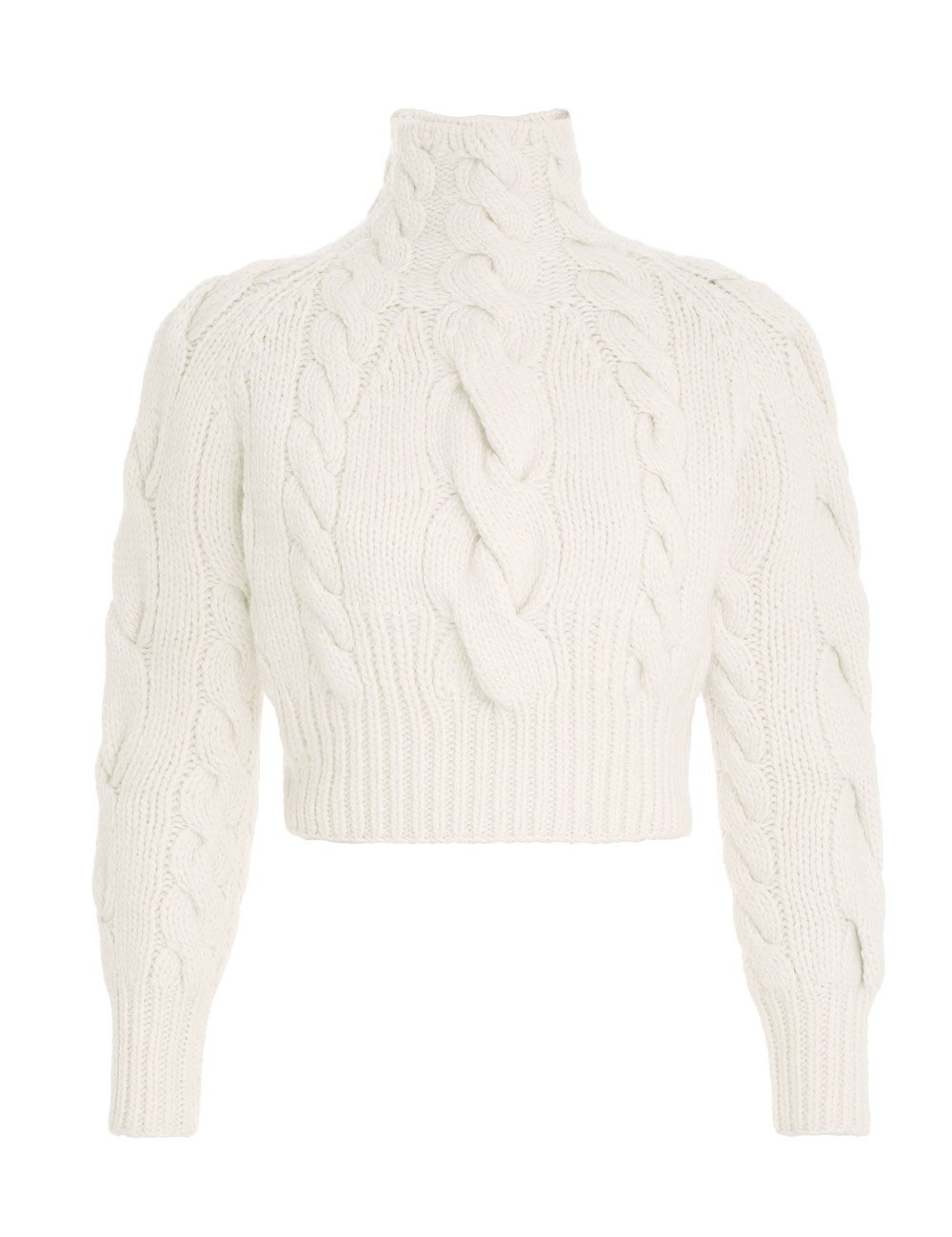 LUMINOSITY CABLE SWEATER - 1