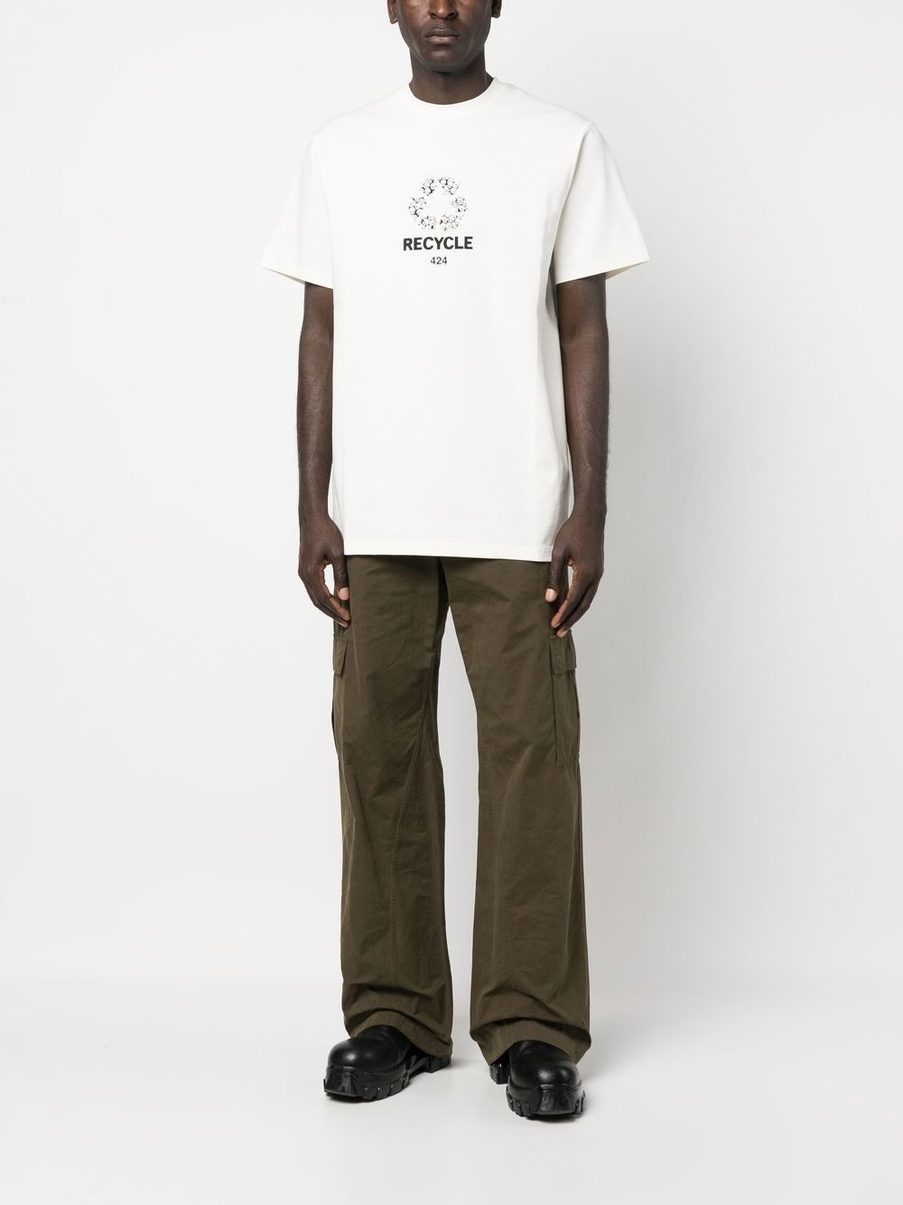 graphic logo print T-shirt - 2