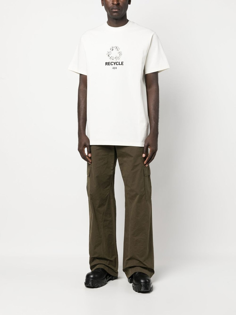 424 graphic logo print T-shirt outlook