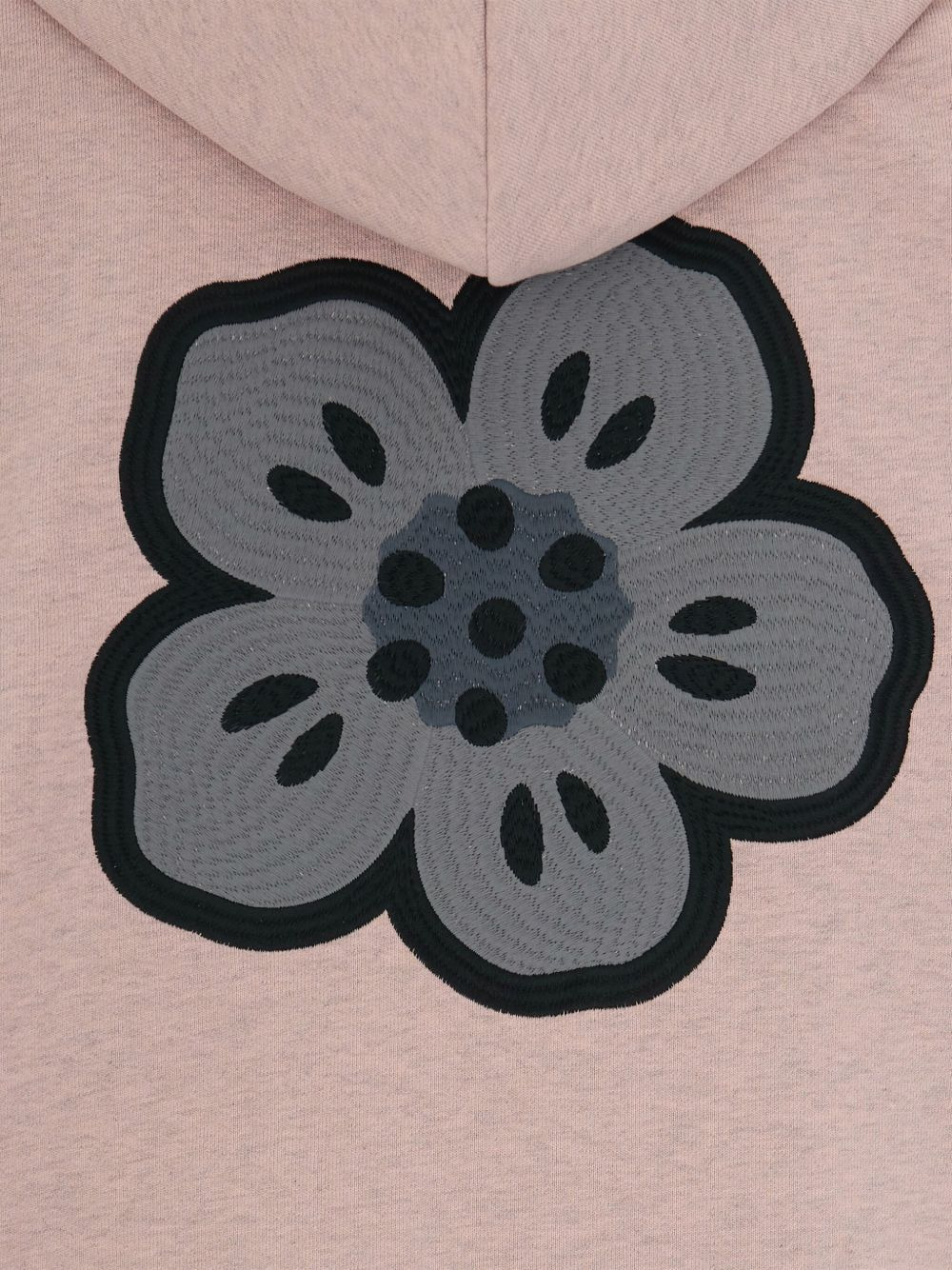 Boke Flower embroidered hoodie - 3