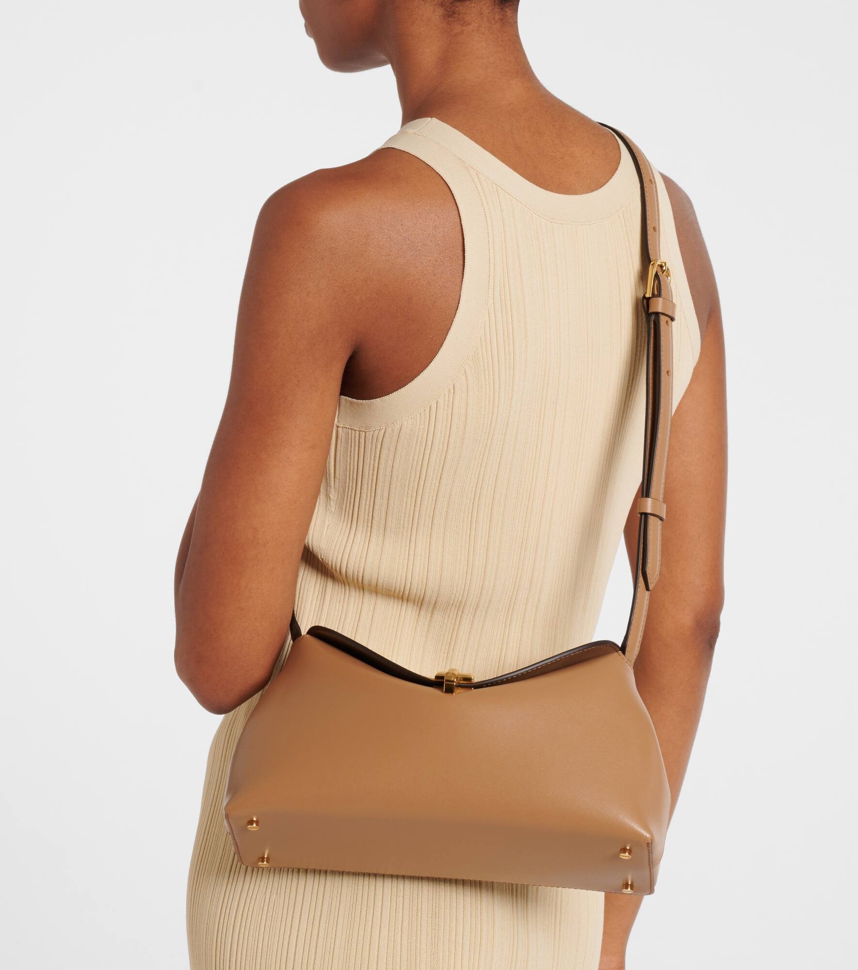 T-Lock Small leather clutch - 7