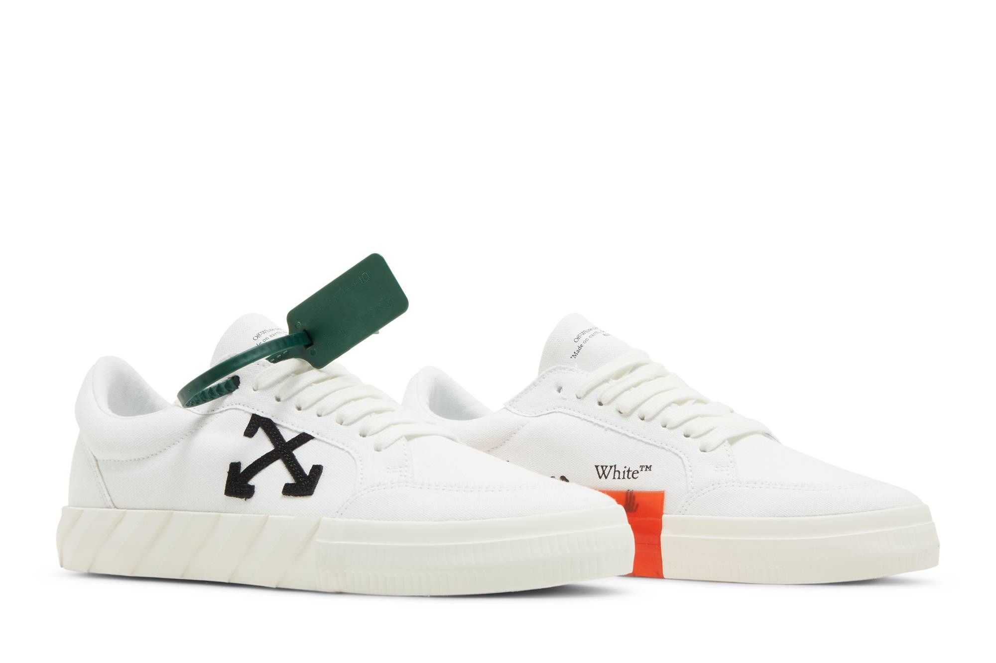 Off-White Vulc Sneaker 'White Black' - 8