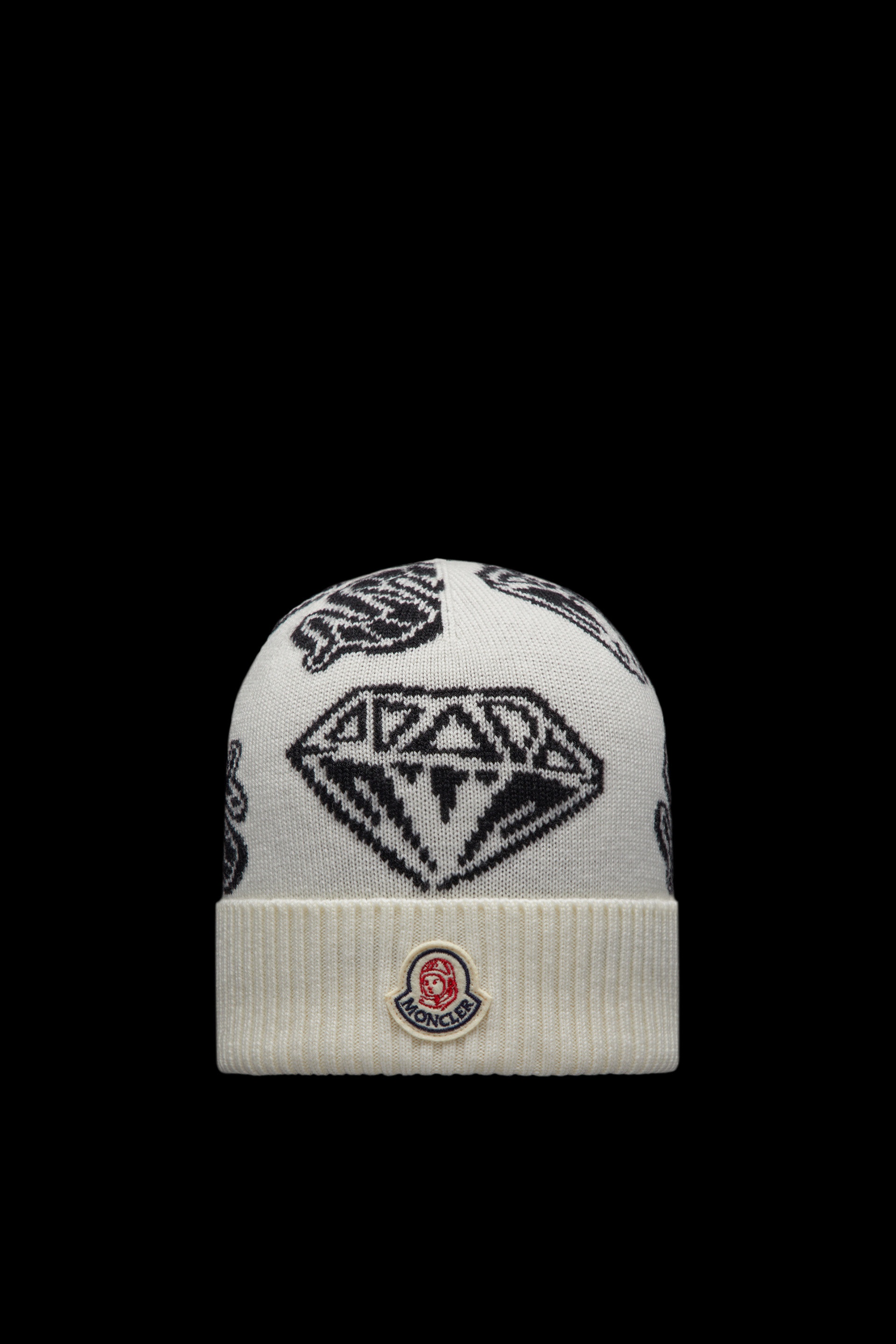Wool Jacquard Beanie - 1