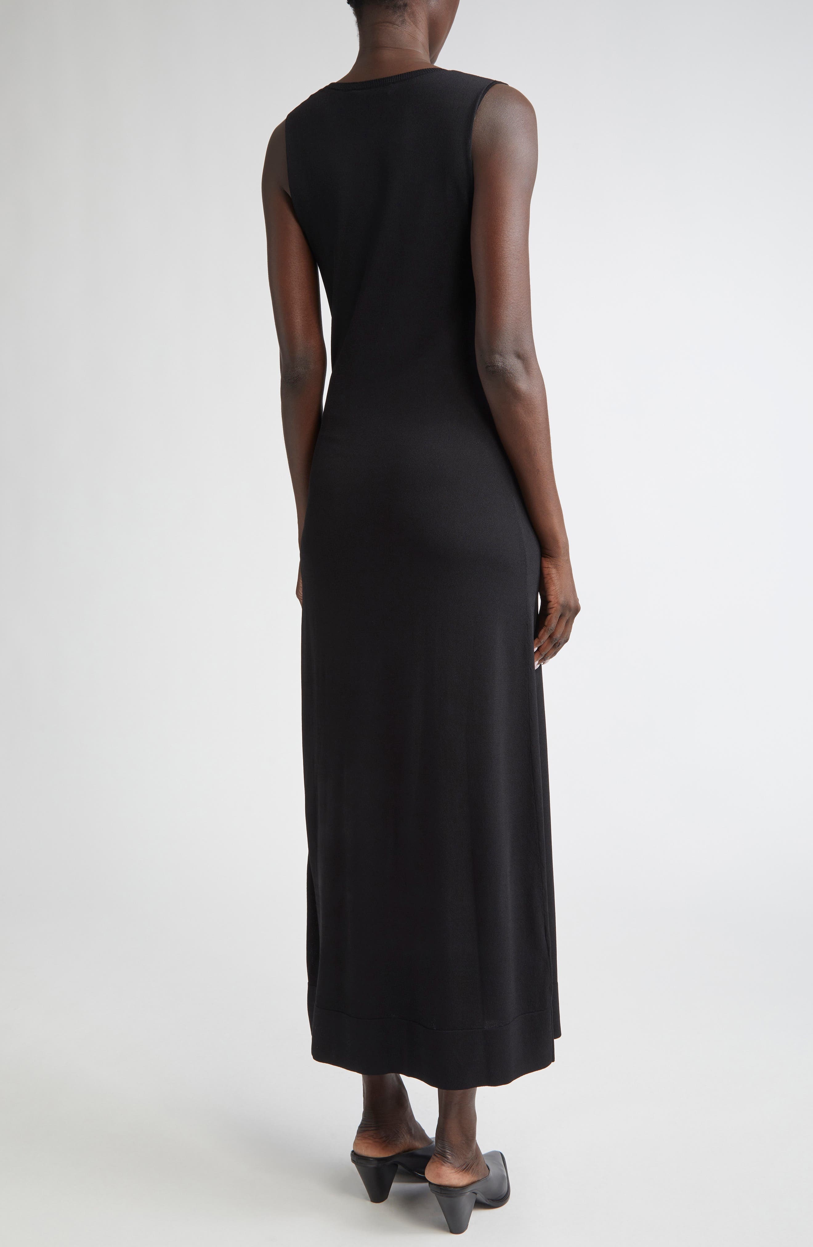 Altuzarra Saralien Cinch Waist Dress in Black at Nordstrom - 2