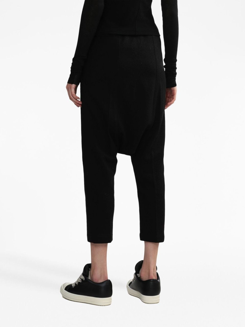 drawstring drop-crotch trousers 4