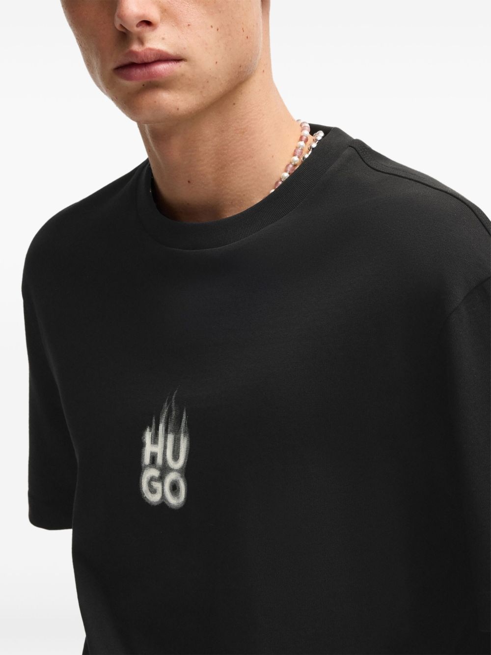 cotton T-shirt - 3