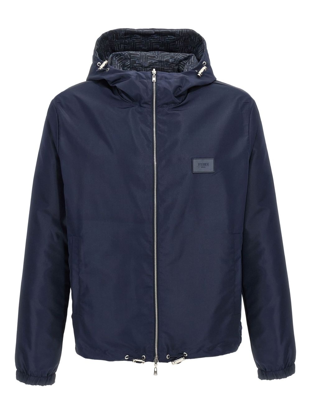 patterned hooded jacket - 3
