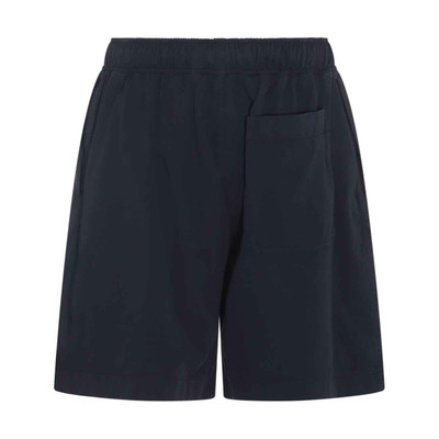 Palm Angels navy blue cotton shorts outlook
