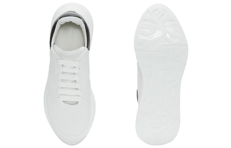 Alexander McQueen Oversized Runner 'White Black' 575425WHRU39034 - 6