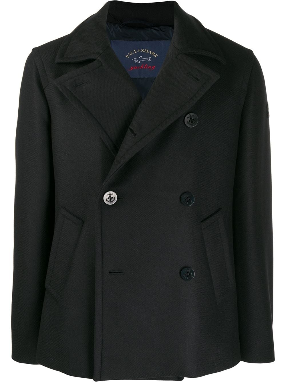 logo patch peacoat - 1