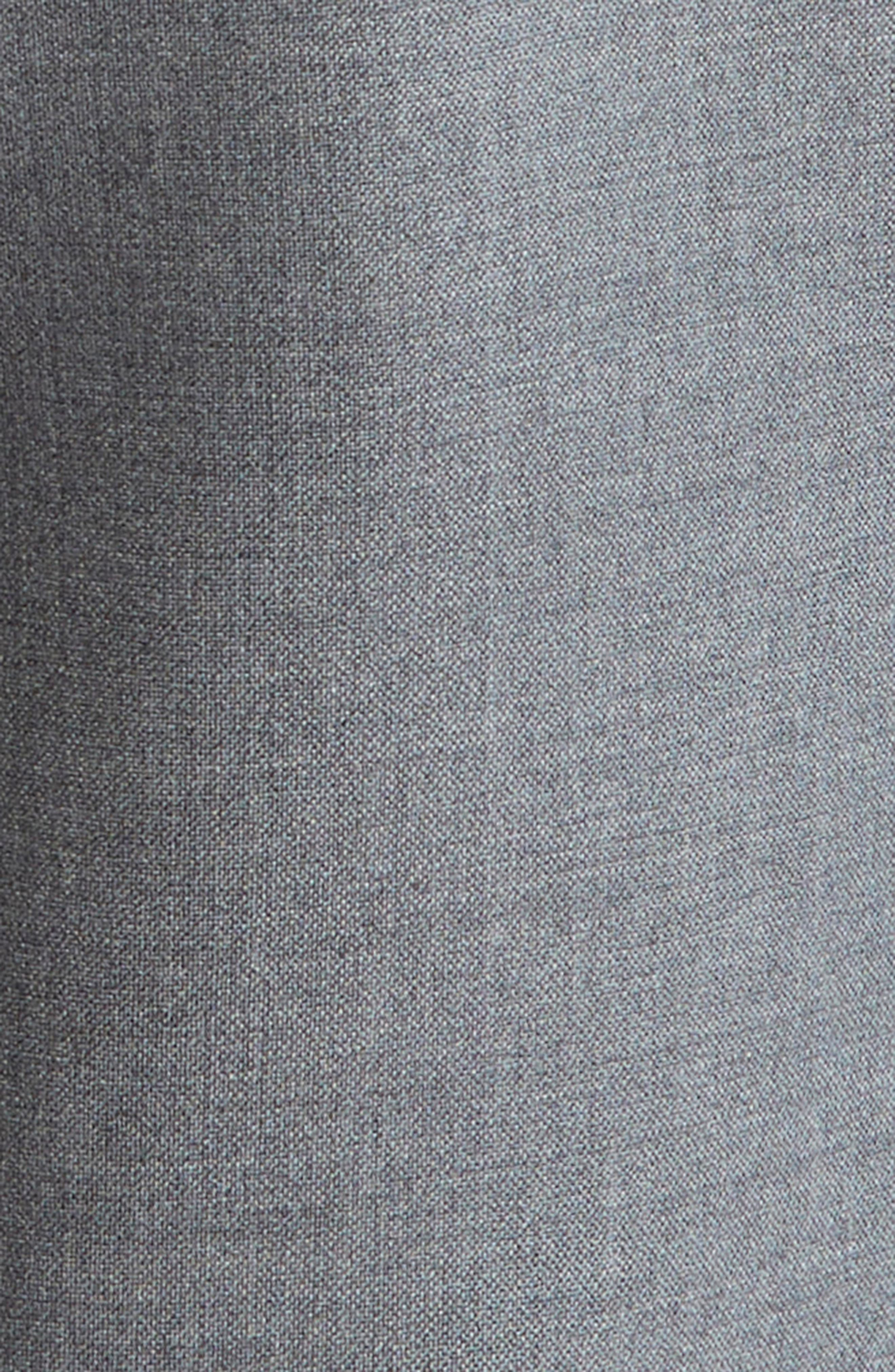 4-Bar Wool Crop Skinny Pants - 7