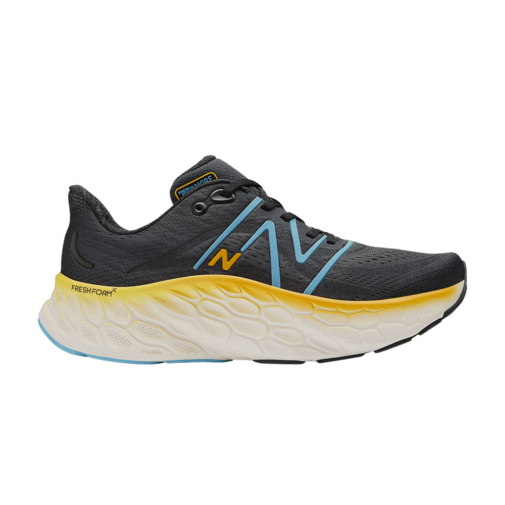 Fresh Foam X More v4 'Black Coastal Blue' - 1