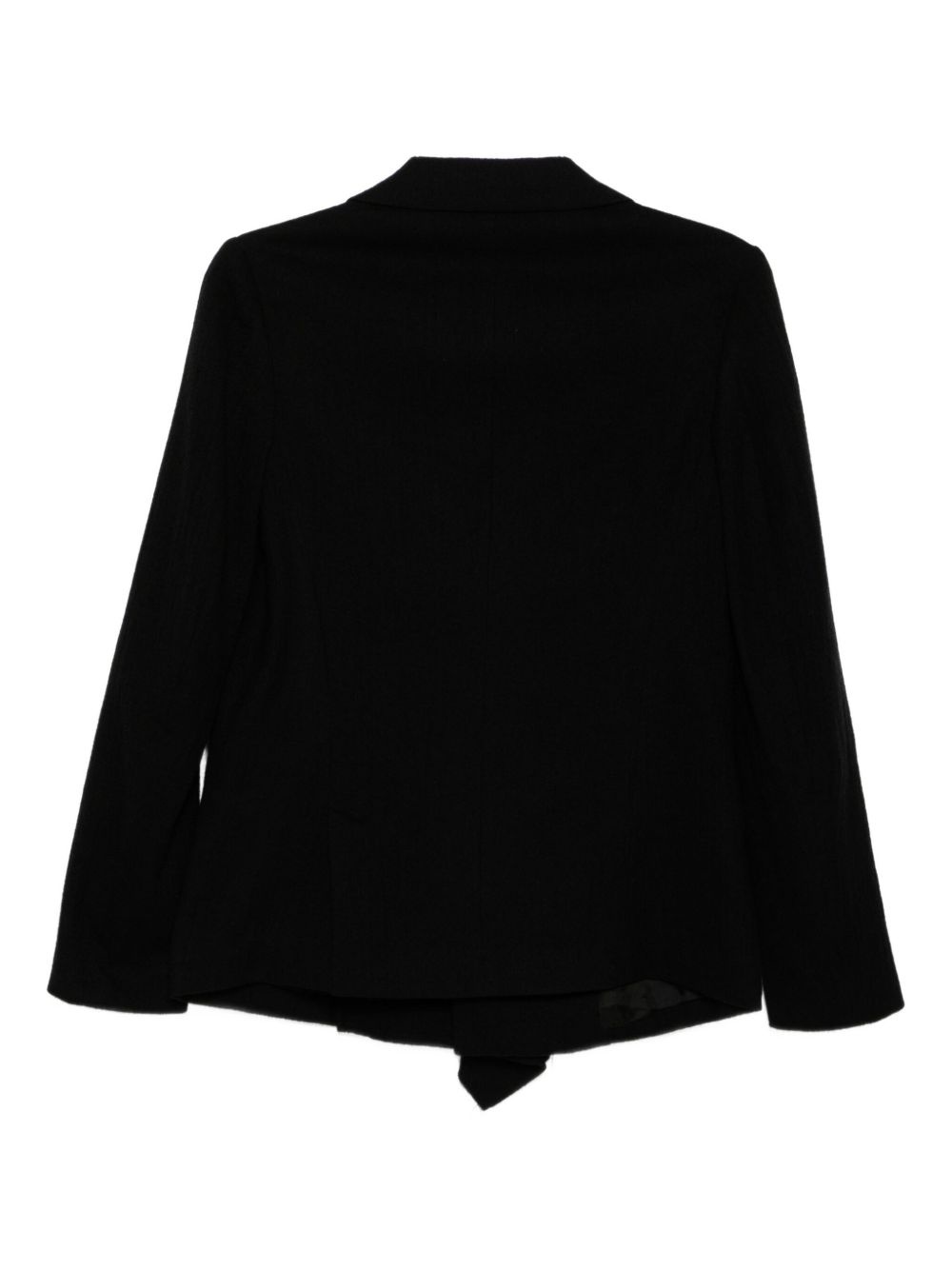 draped blazer - 2