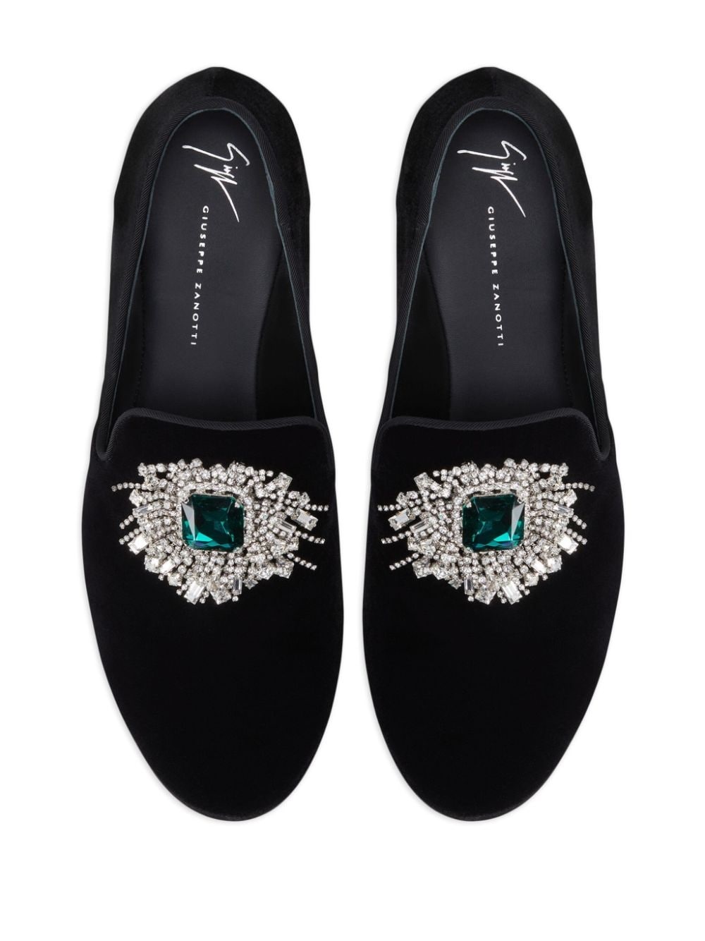 Euphemiee velvet loafers - 4